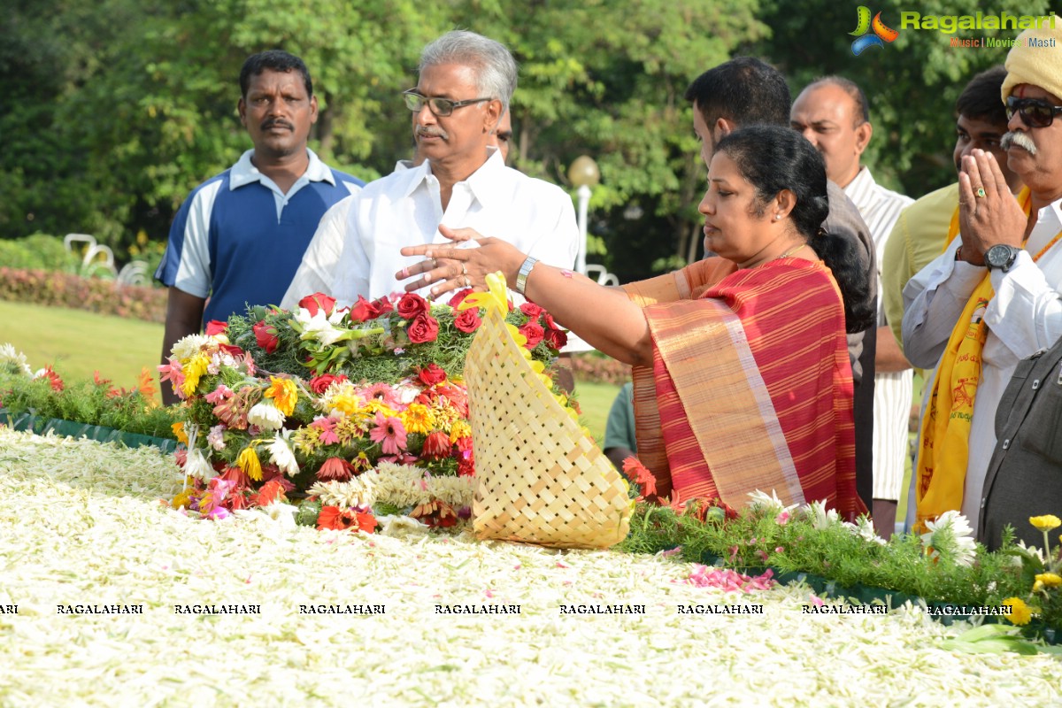 Nandamuri Family Members at NTR Ghat