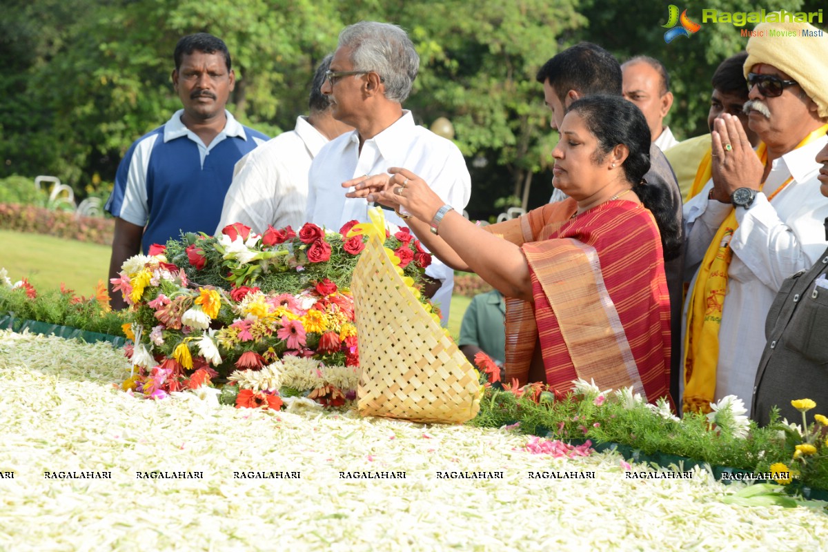 Nandamuri Family Members at NTR Ghat