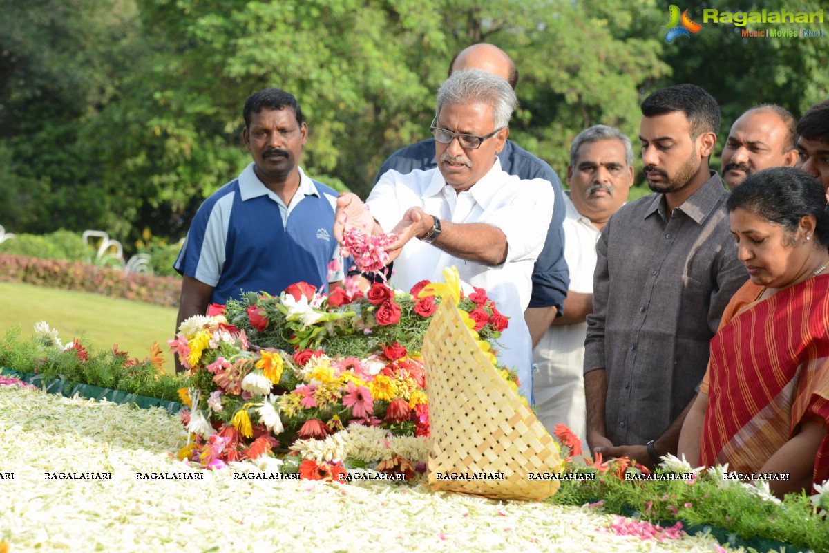 Nandamuri Family Members at NTR Ghat