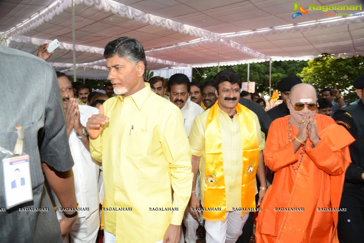 Nandamuri Family Members at NTR Ghat