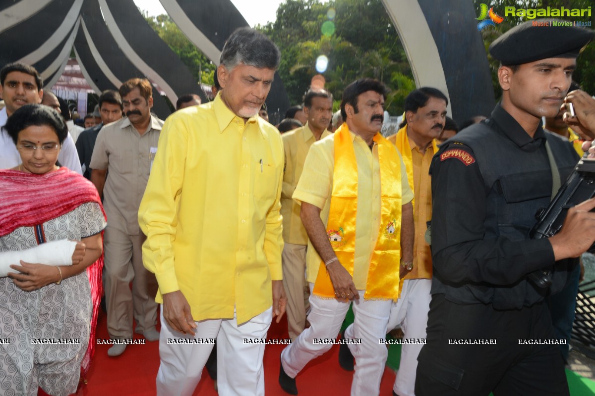 Nandamuri Family Members at NTR Ghat