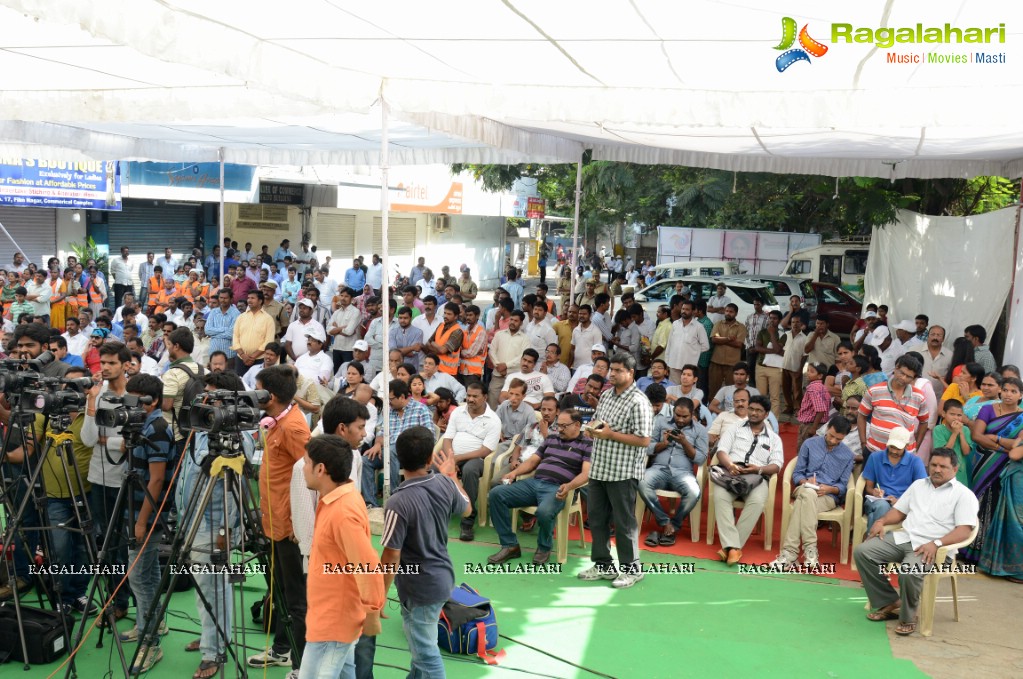 Telugu Film Industry Swachh Bharat Campaign at Hyderabad