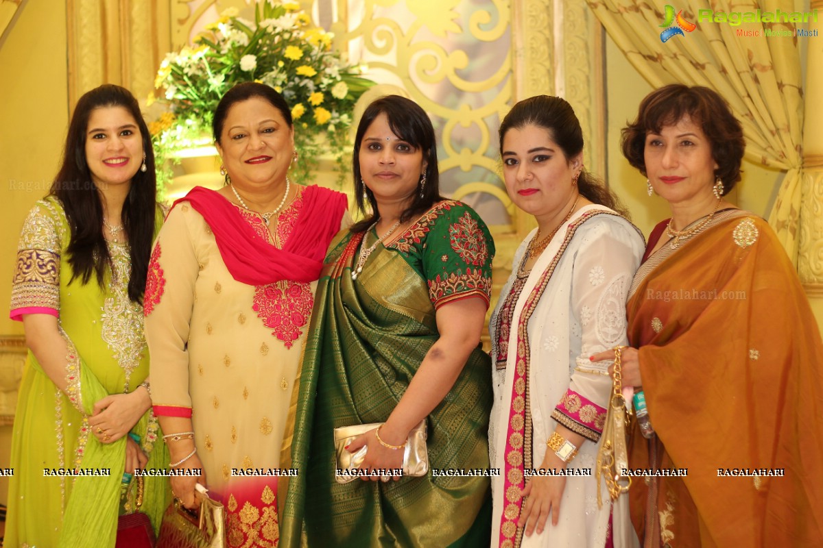 Grand Wedding Reception of Abhay and Chandini at SS Convention, Hyderabad