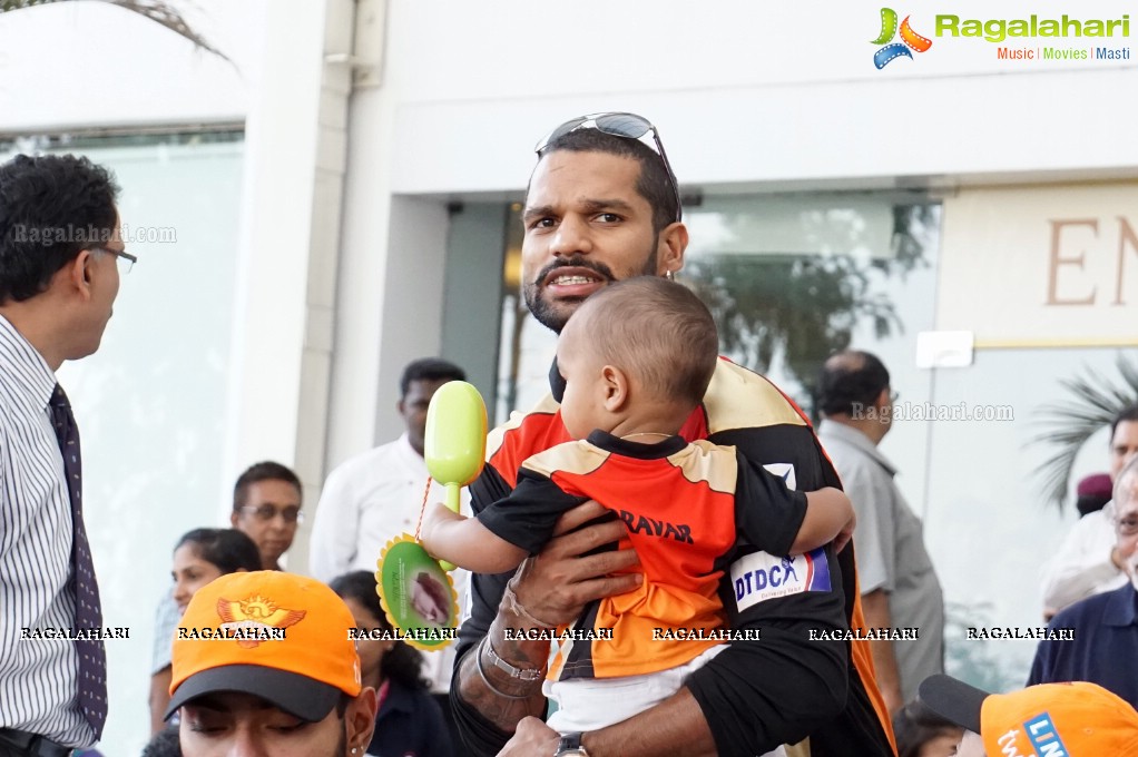 IPL Sunrisers team members launch 'Hearing Impaired Girl Child Project' initiated by Apollo Hospitals & SAHI!