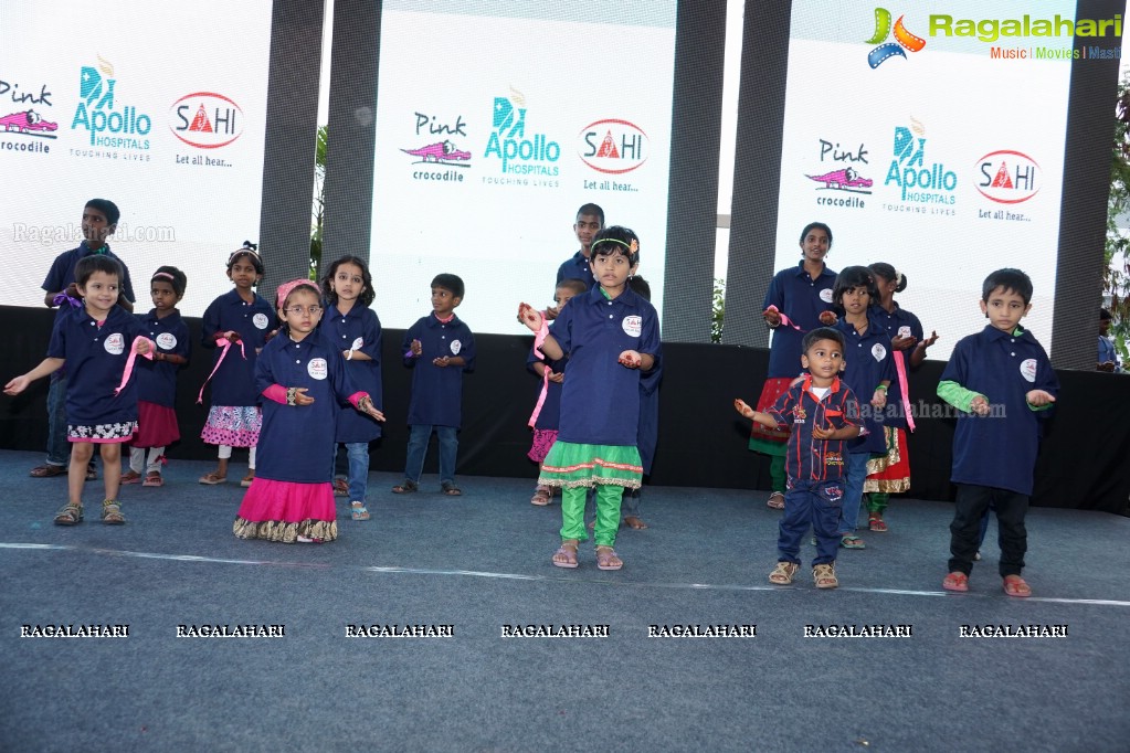 IPL Sunrisers team members launch 'Hearing Impaired Girl Child Project' initiated by Apollo Hospitals & SAHI!