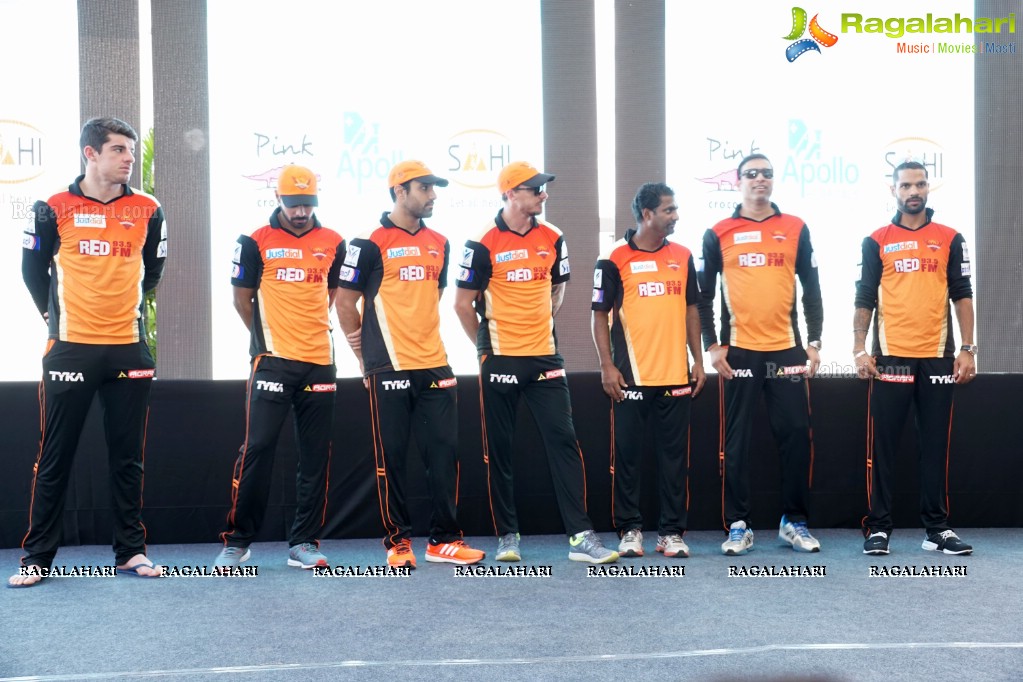 IPL Sunrisers team members launch 'Hearing Impaired Girl Child Project' initiated by Apollo Hospitals & SAHI!