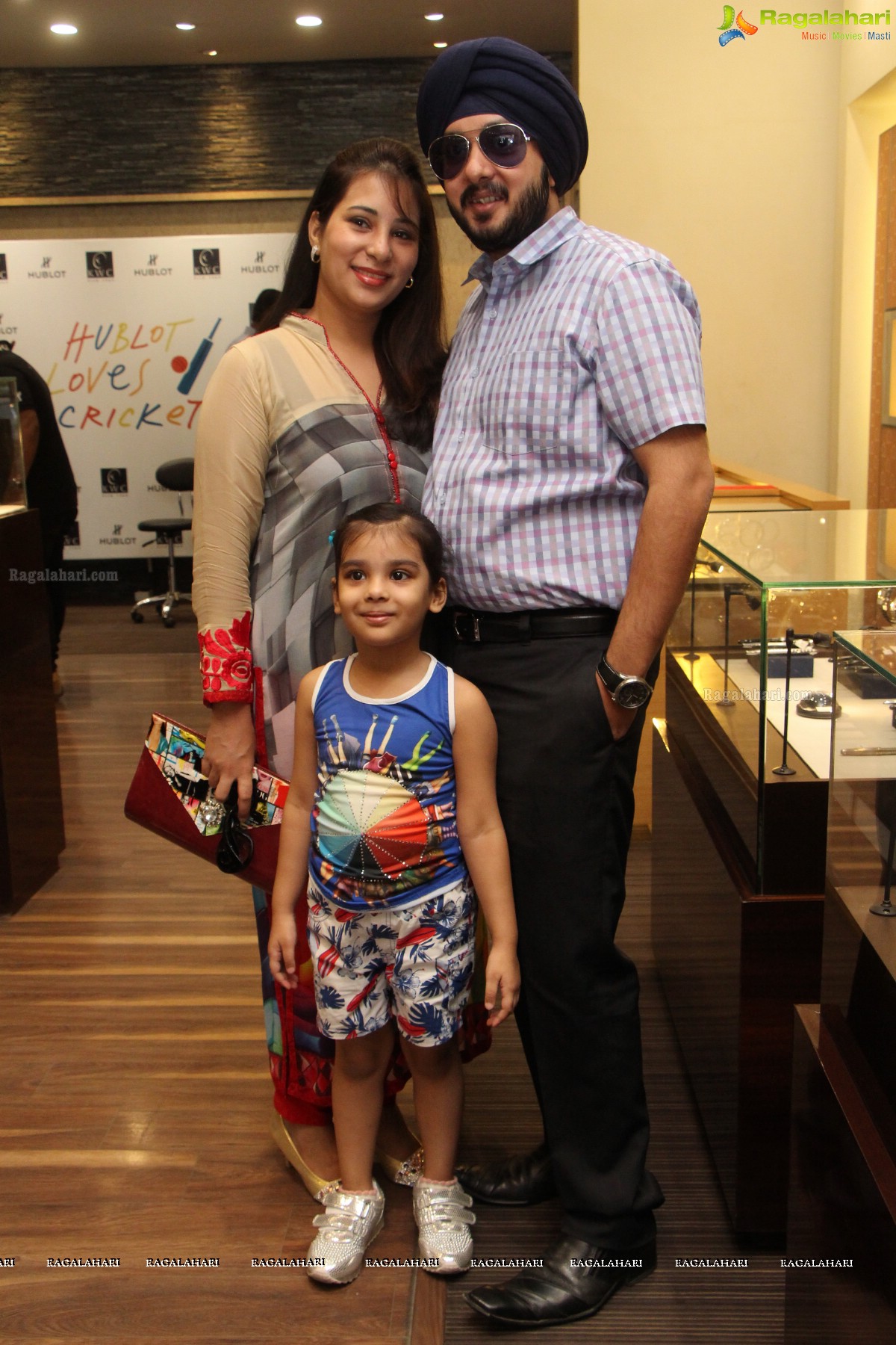 Launch of 'Hublot' at Kamal Watch Co. by Harbhajan Singh