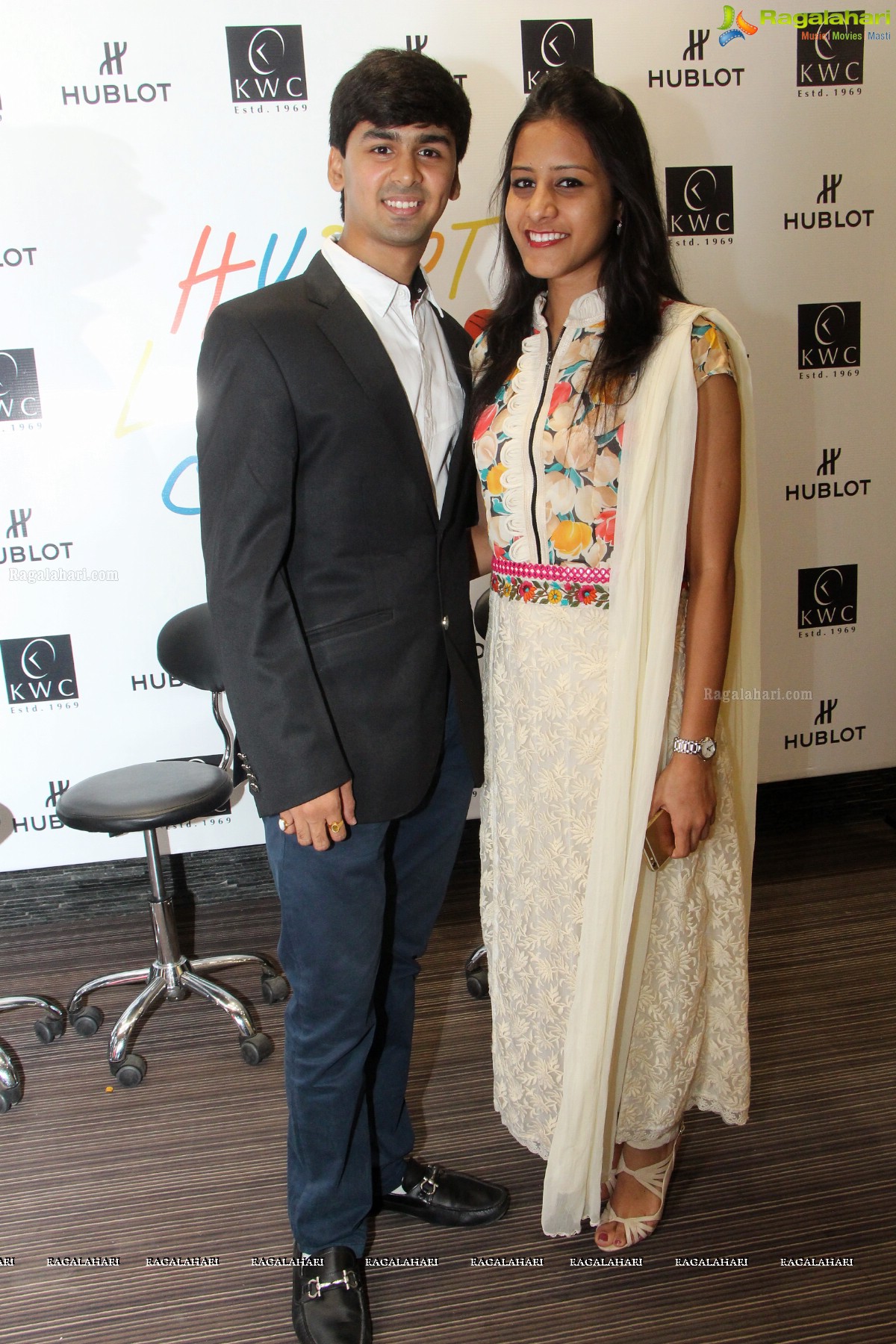 Launch of 'Hublot' at Kamal Watch Co. by Harbhajan Singh