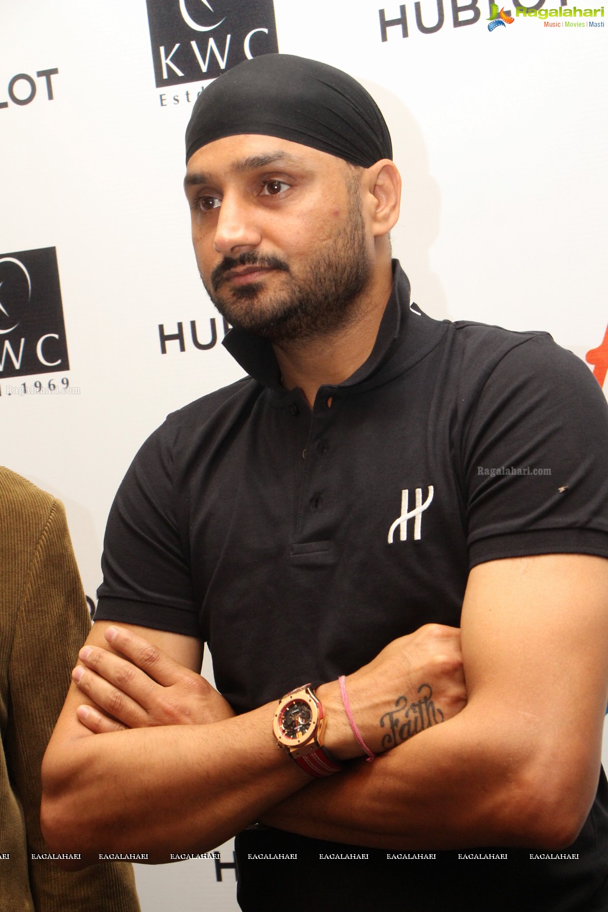 Launch of 'Hublot' at Kamal Watch Co. by Harbhajan Singh