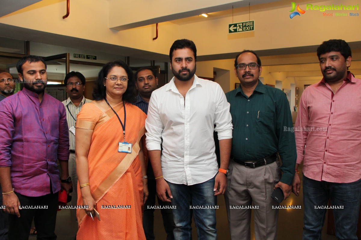Nara Rohit Inaugurates Blood Donation Camp Organised by LV Prasad Eye Institute
