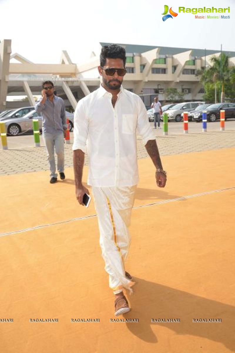 Celebs at Manchu Manoj Wedding