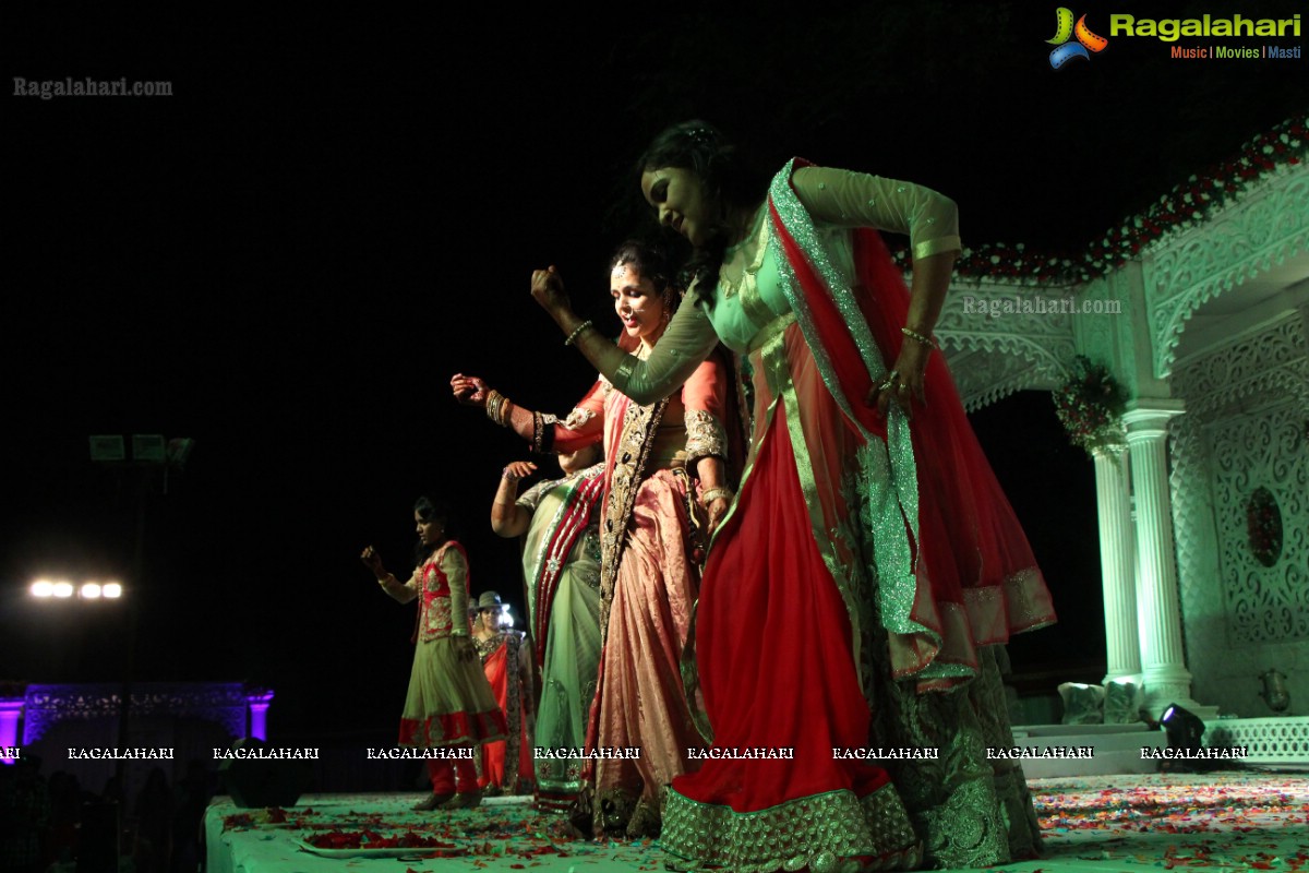 Grand Tilak and Sangeet Celebrations of Navneet Bung and Sanchita