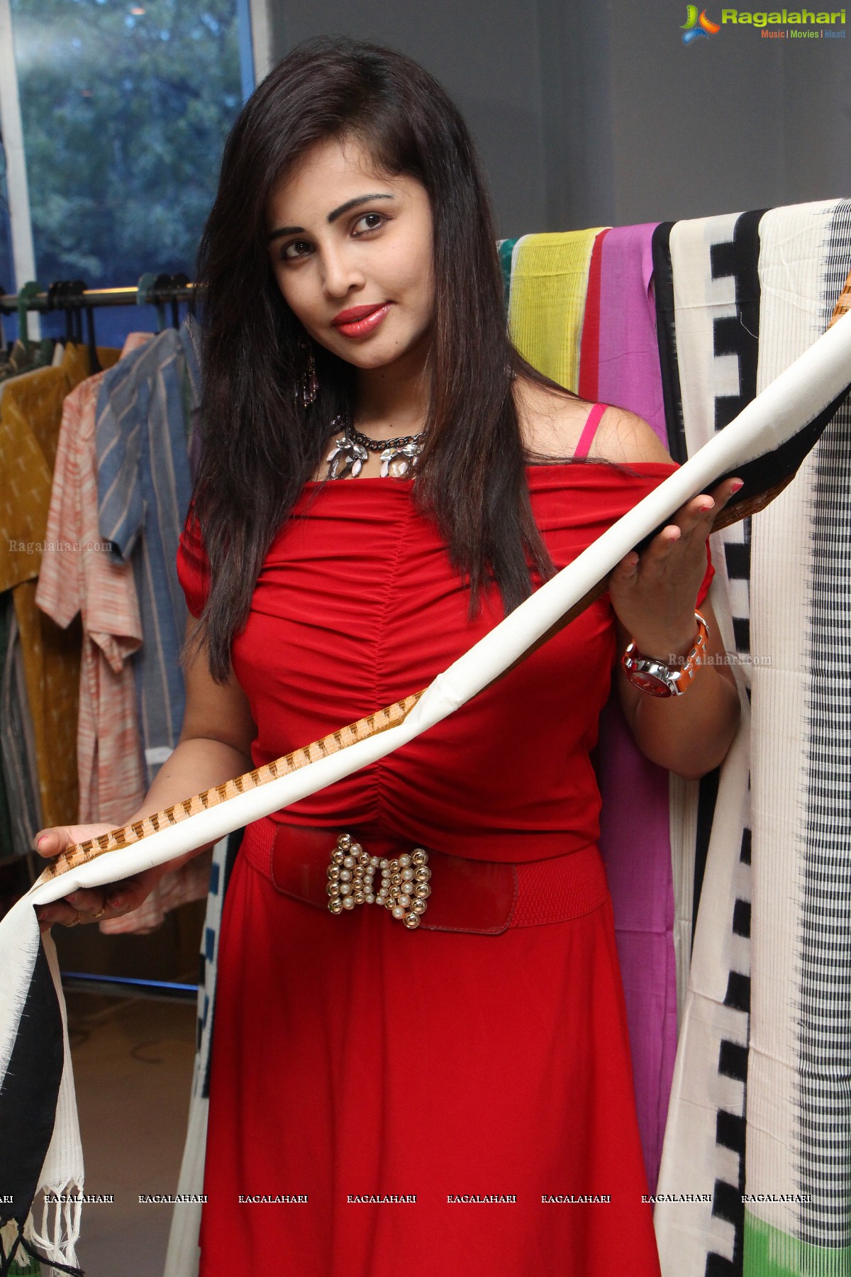 Hashika Dutt inaugurates Pochampally IKAT art Mela-2015