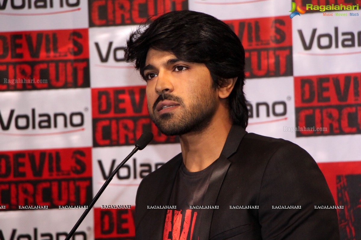 Volano Entertainment (Devils Circuit) Event - Press Meet with Ram Charan,  Anindith Reddy and Adnan Adeeb