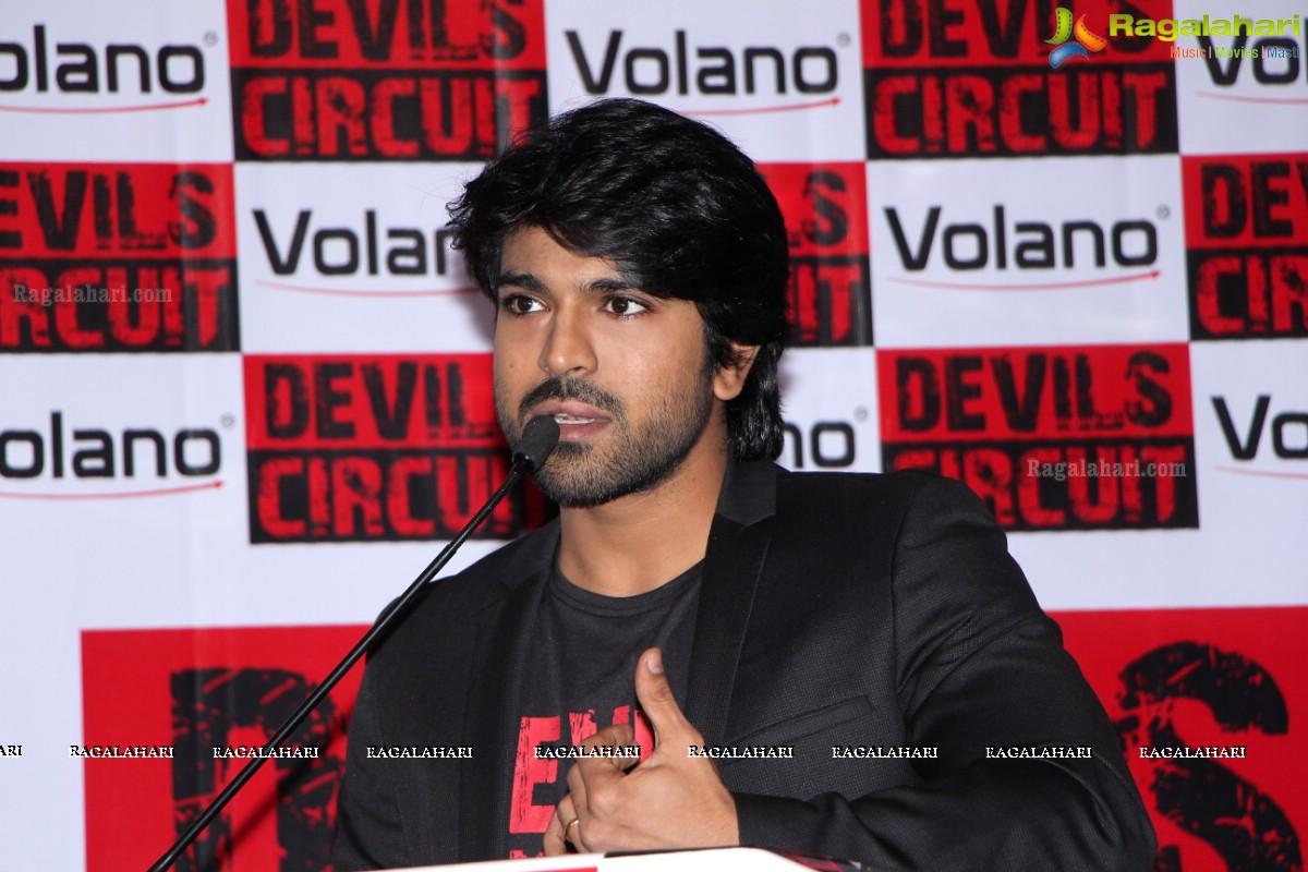 Volano Entertainment (Devils Circuit) Event - Press Meet with Ram Charan,  Anindith Reddy and Adnan Adeeb