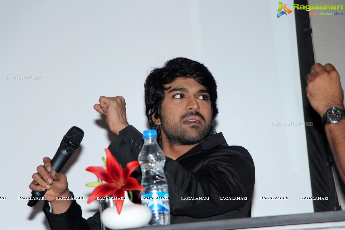 Volano Entertainment (Devils Circuit) Event - Press Meet with Ram Charan,  Anindith Reddy and Adnan Adeeb