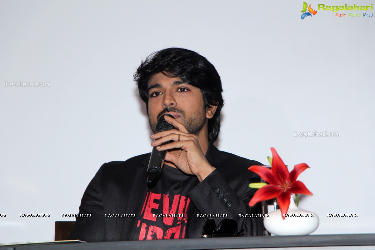 Volano Entertainment (Devils Circuit) Event - Press Meet with Ram Charan,  Anindith Reddy and Adnan Adeeb