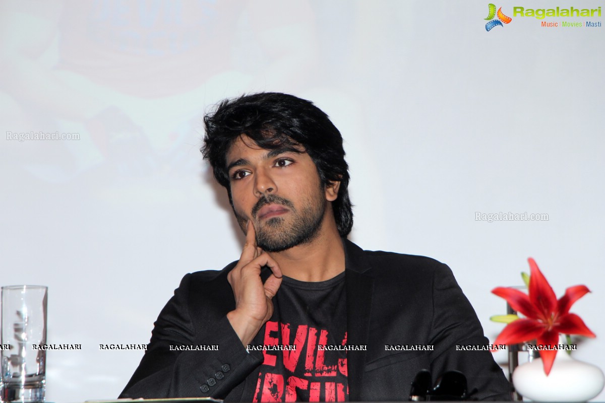 Volano Entertainment (Devils Circuit) Event - Press Meet with Ram Charan,  Anindith Reddy and Adnan Adeeb