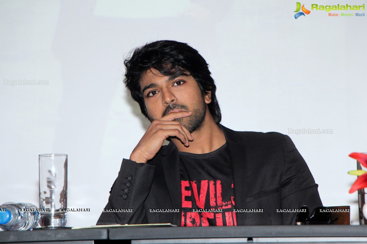 Volano Entertainment (Devils Circuit) Event - Press Meet with Ram Charan,  Anindith Reddy and Adnan Adeeb