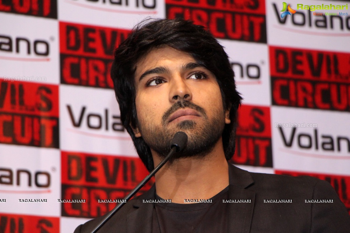 Volano Entertainment (Devils Circuit) Event - Press Meet with Ram Charan,  Anindith Reddy and Adnan Adeeb