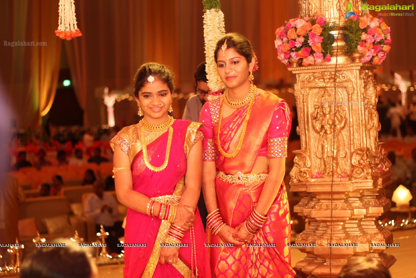 Grand Wedding of Dr. Supreeth Reddy-Dr. Shalini Reddy at HICC, Novotel, Hyderabad