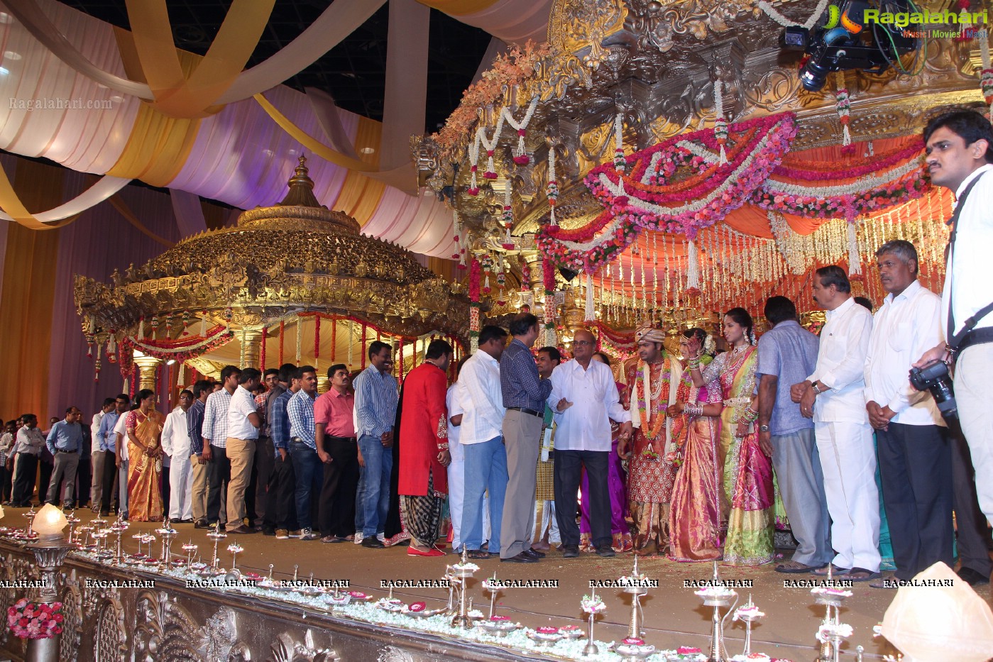 Grand Wedding of Dr. Supreeth Reddy-Dr. Shalini Reddy at HICC, Novotel, Hyderabad