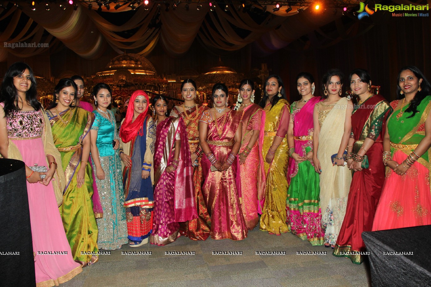 Grand Wedding of Dr. Supreeth Reddy-Dr. Shalini Reddy at HICC, Novotel, Hyderabad