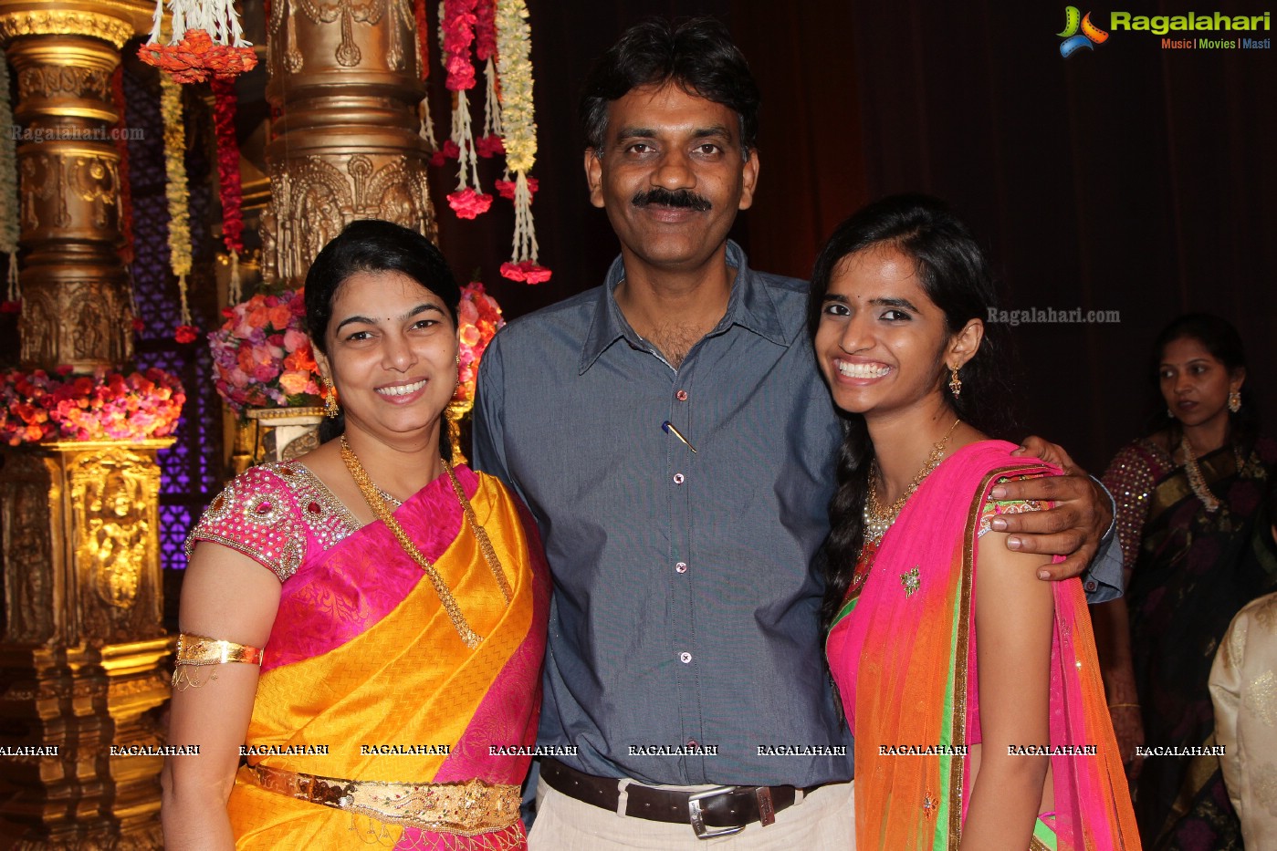 Grand Wedding of Dr. Supreeth Reddy-Dr. Shalini Reddy at HICC, Novotel, Hyderabad