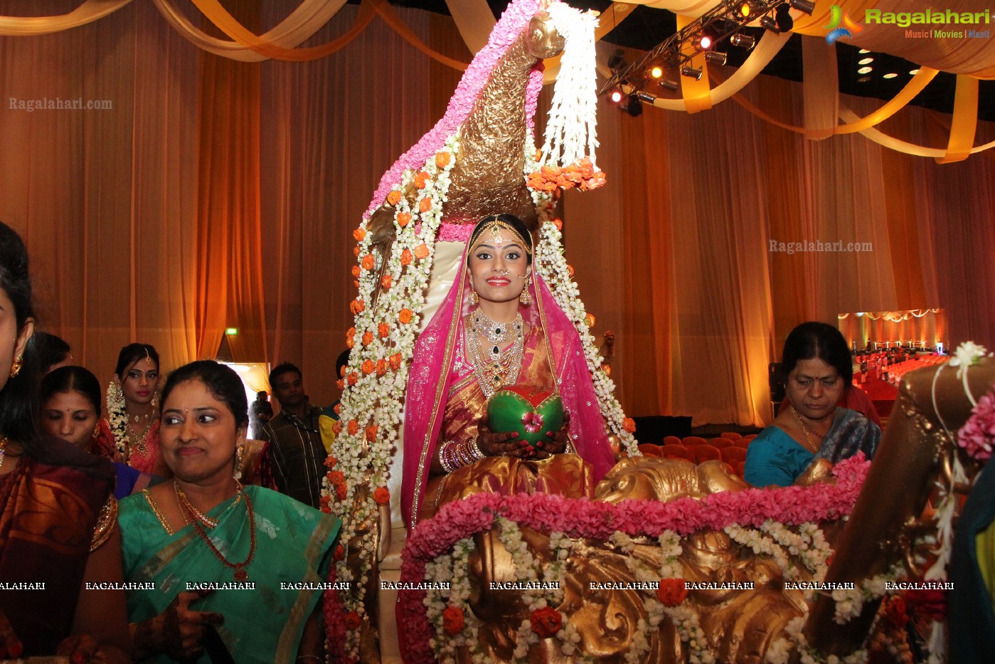 Grand Wedding of Dr. Supreeth Reddy-Dr. Shalini Reddy at HICC, Novotel, Hyderabad