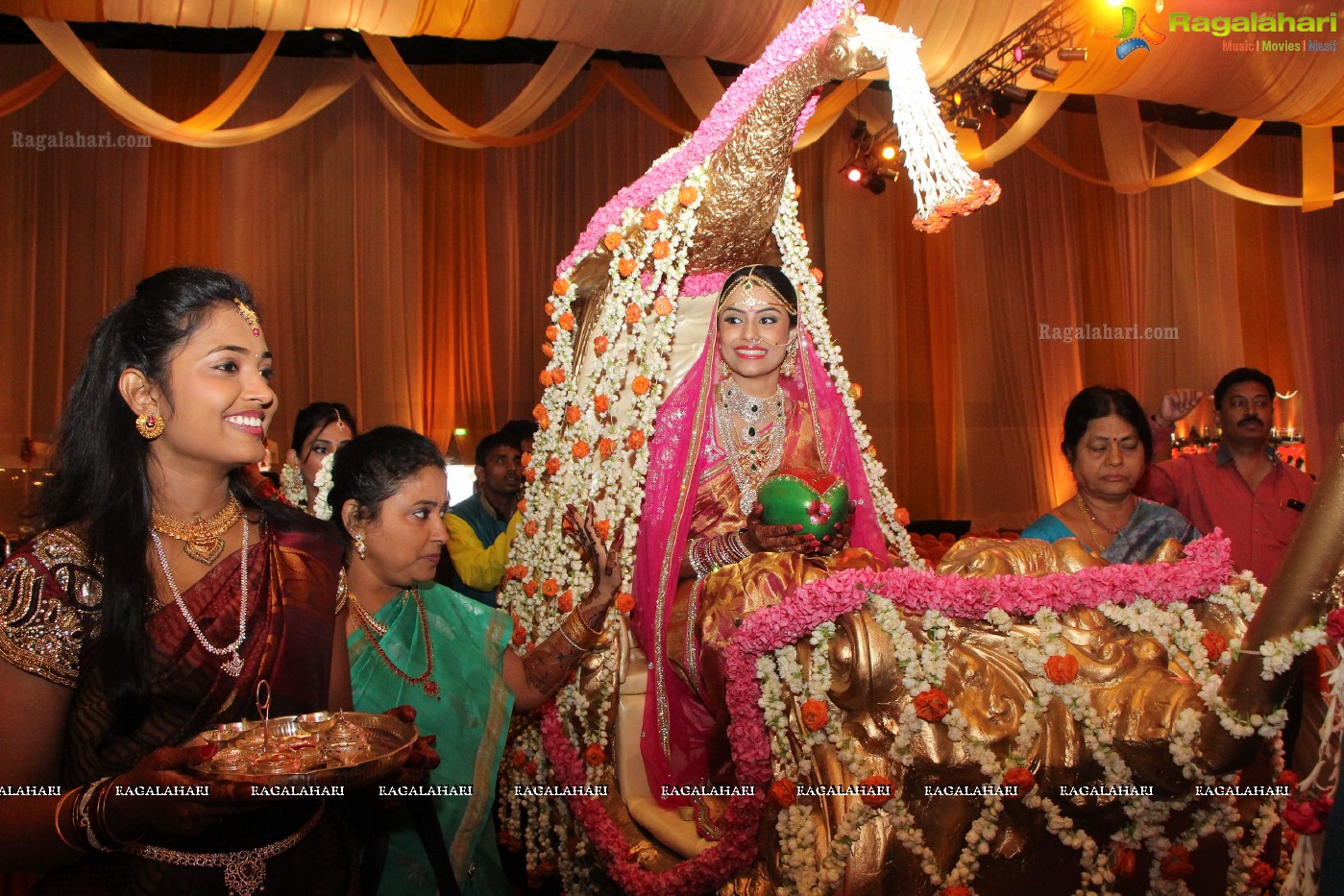 Grand Wedding of Dr. Supreeth Reddy-Dr. Shalini Reddy at HICC, Novotel, Hyderabad