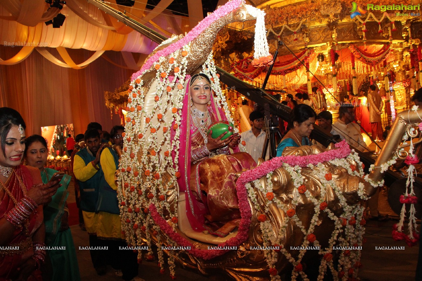 Grand Wedding of Dr. Supreeth Reddy-Dr. Shalini Reddy at HICC, Novotel, Hyderabad