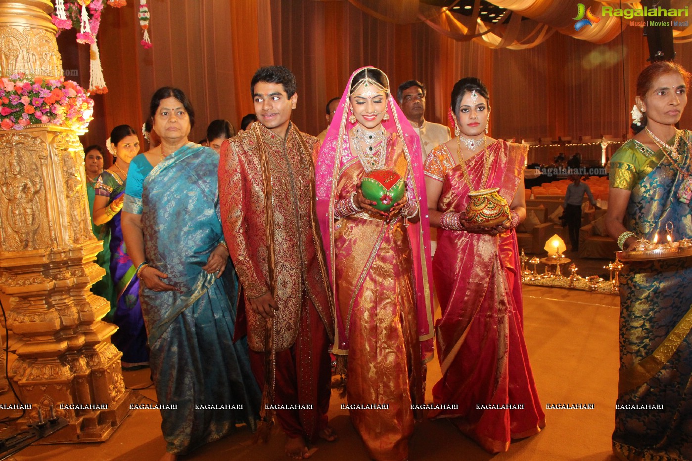 Grand Wedding of Dr. Supreeth Reddy-Dr. Shalini Reddy at HICC, Novotel, Hyderabad