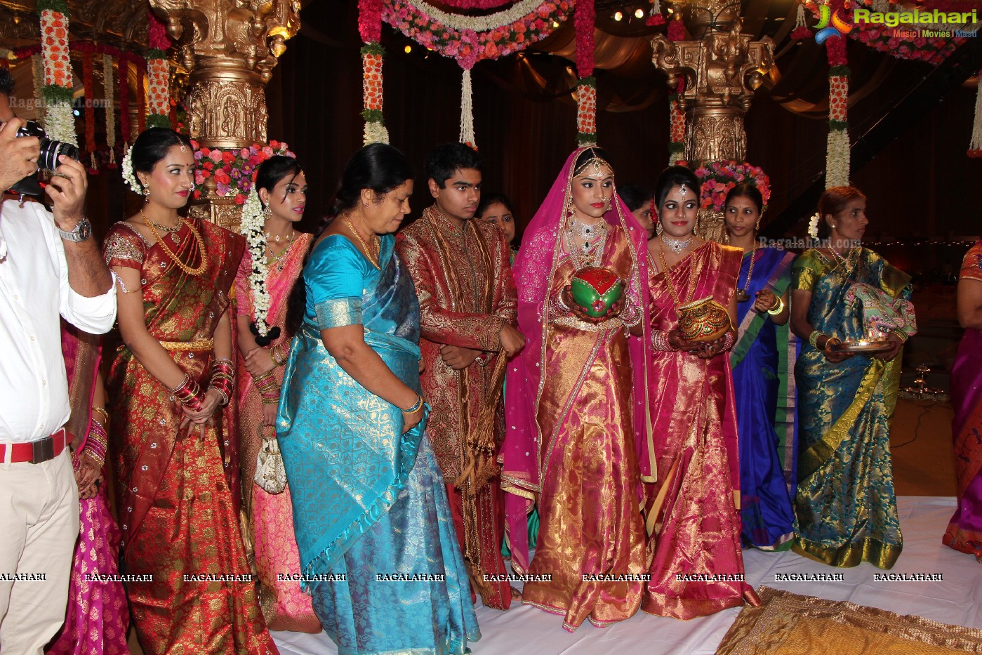 Grand Wedding of Dr. Supreeth Reddy-Dr. Shalini Reddy at HICC, Novotel, Hyderabad