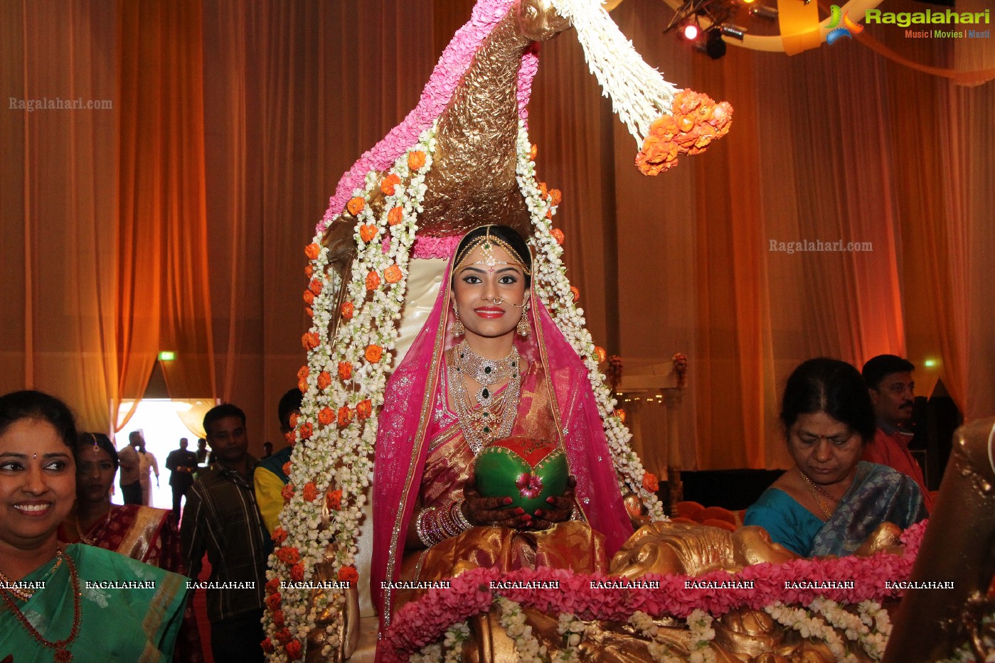 Grand Wedding of Dr. Supreeth Reddy-Dr. Shalini Reddy at HICC, Novotel, Hyderabad