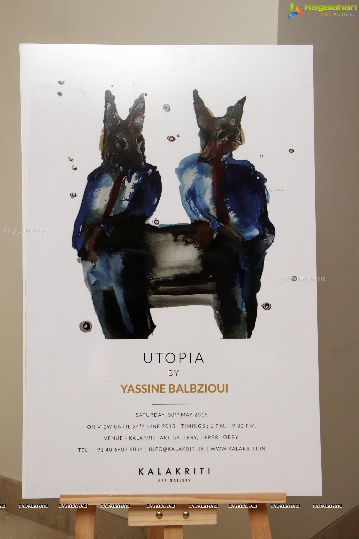 Utopia: Solo Exhibition Of Documents, Paintings and Video Art By Yassine Balbzioui