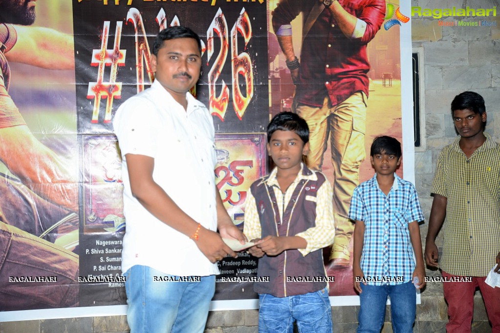 NTR Fans Birthday Celebrations 2016 at Don Bosco School