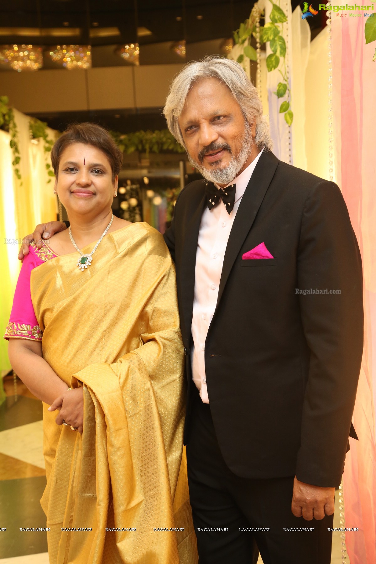 Celebrations by Aadarsh Balakrishna and Gulnar Virk at Hyderabad Marriott Hotel and Convention Centre