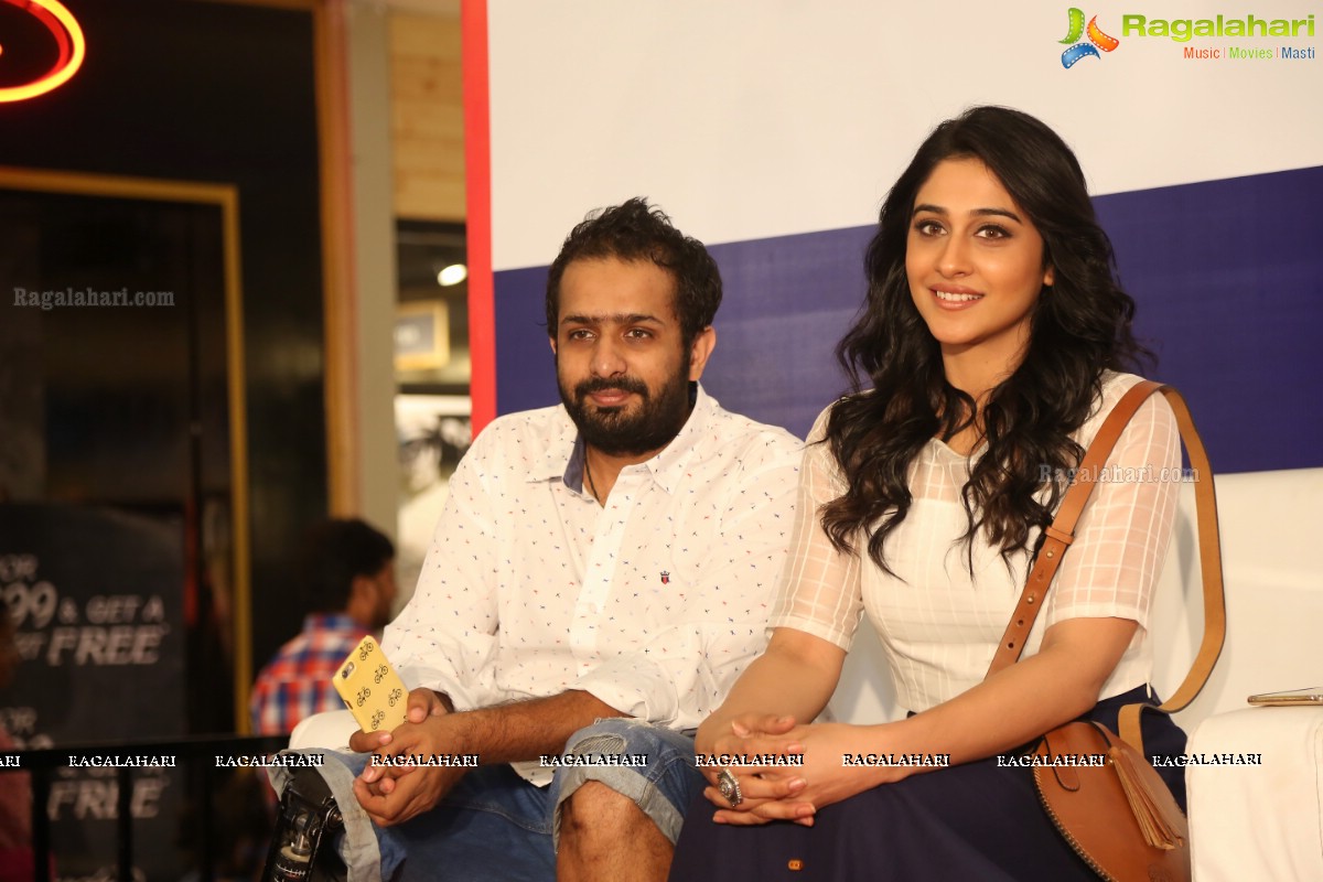 Shilpa Reddy and Regina Cassandra felicitates para-athletes of Aditya Mehta Foundation (AMF) at Inorbit Mall, Hyderabad