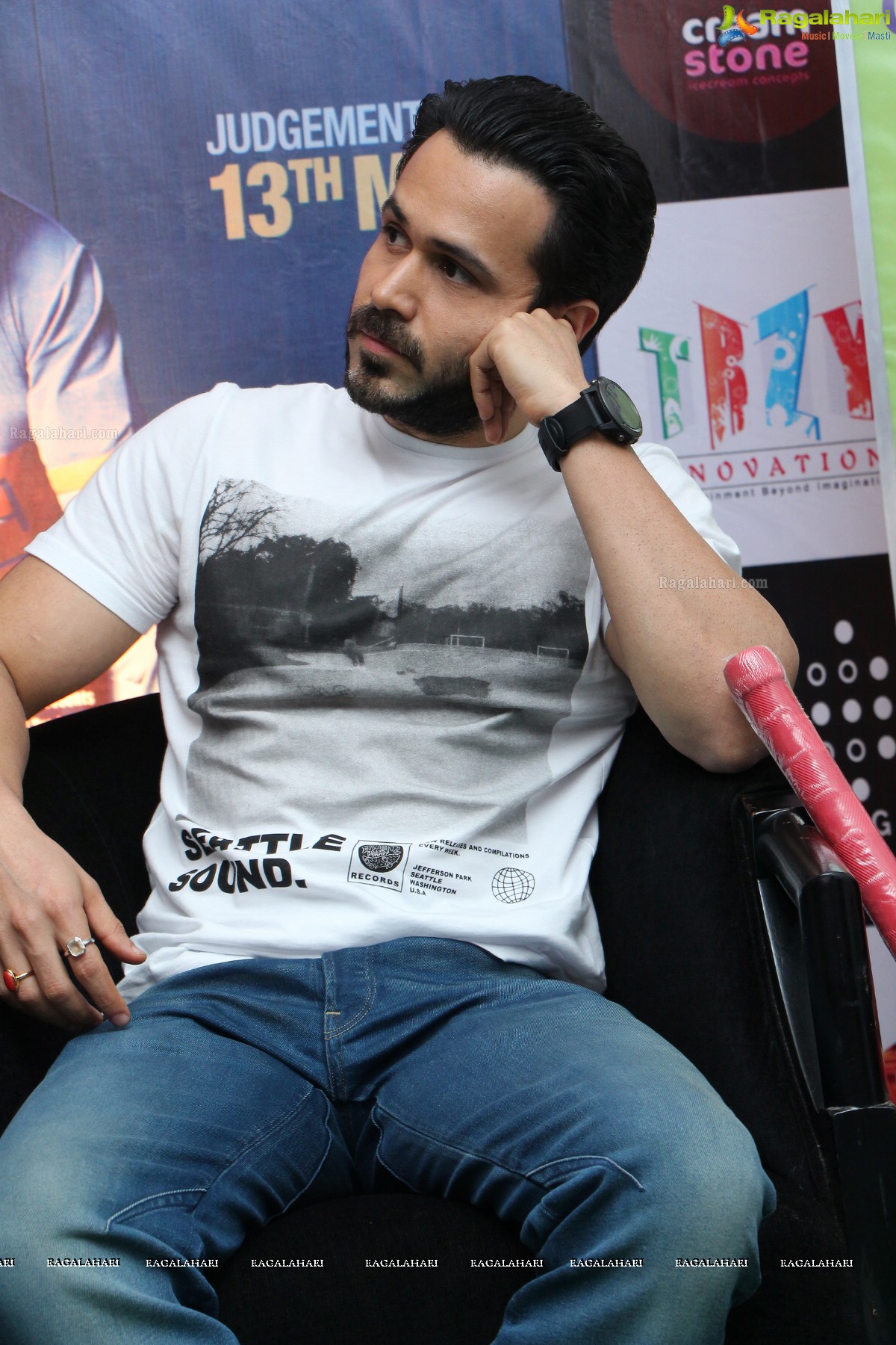 Mohammad Azharuddin, Emraan Hashmi and Prachi Desai visits Smaaash, Inorbit Mall, Hyderabad