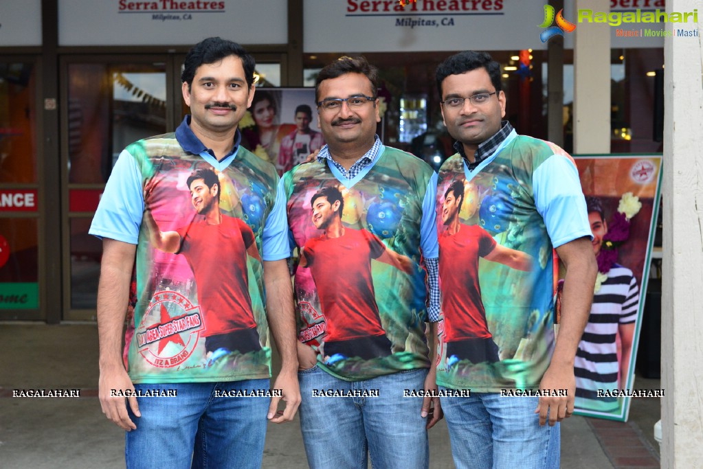 BayArea Mahesh Babu Fans Celebrates Premier Show of Brahmotsavam Movie in Milpitas, California