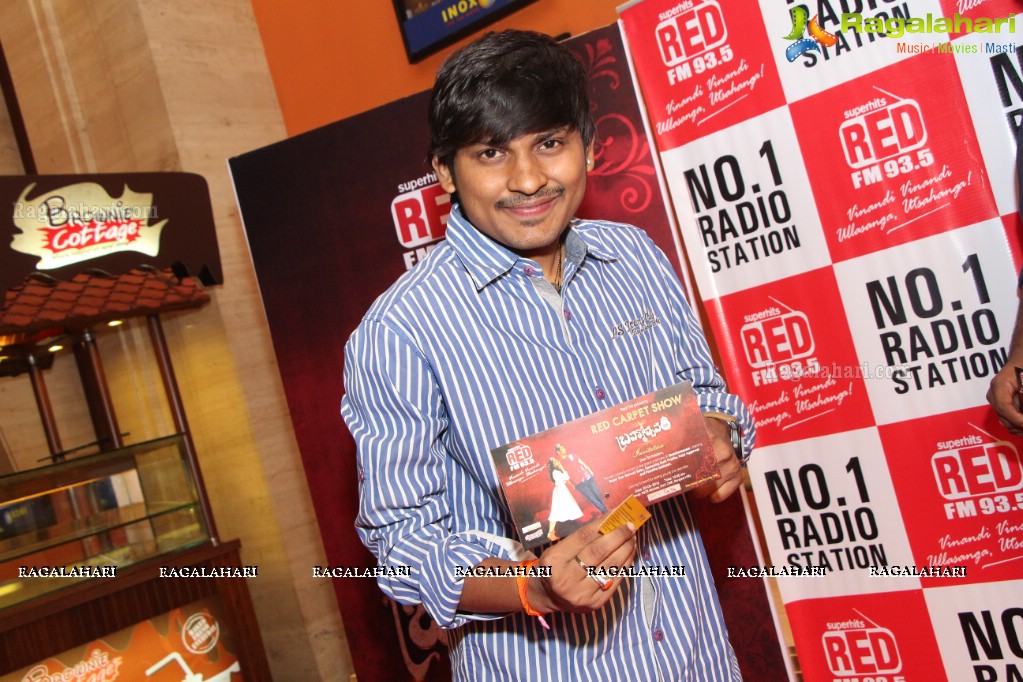 Brahmotsavam Red Carpet Show with Singer Ramya Behara at GVK One Mall, Banjara Hills, Hyderabad