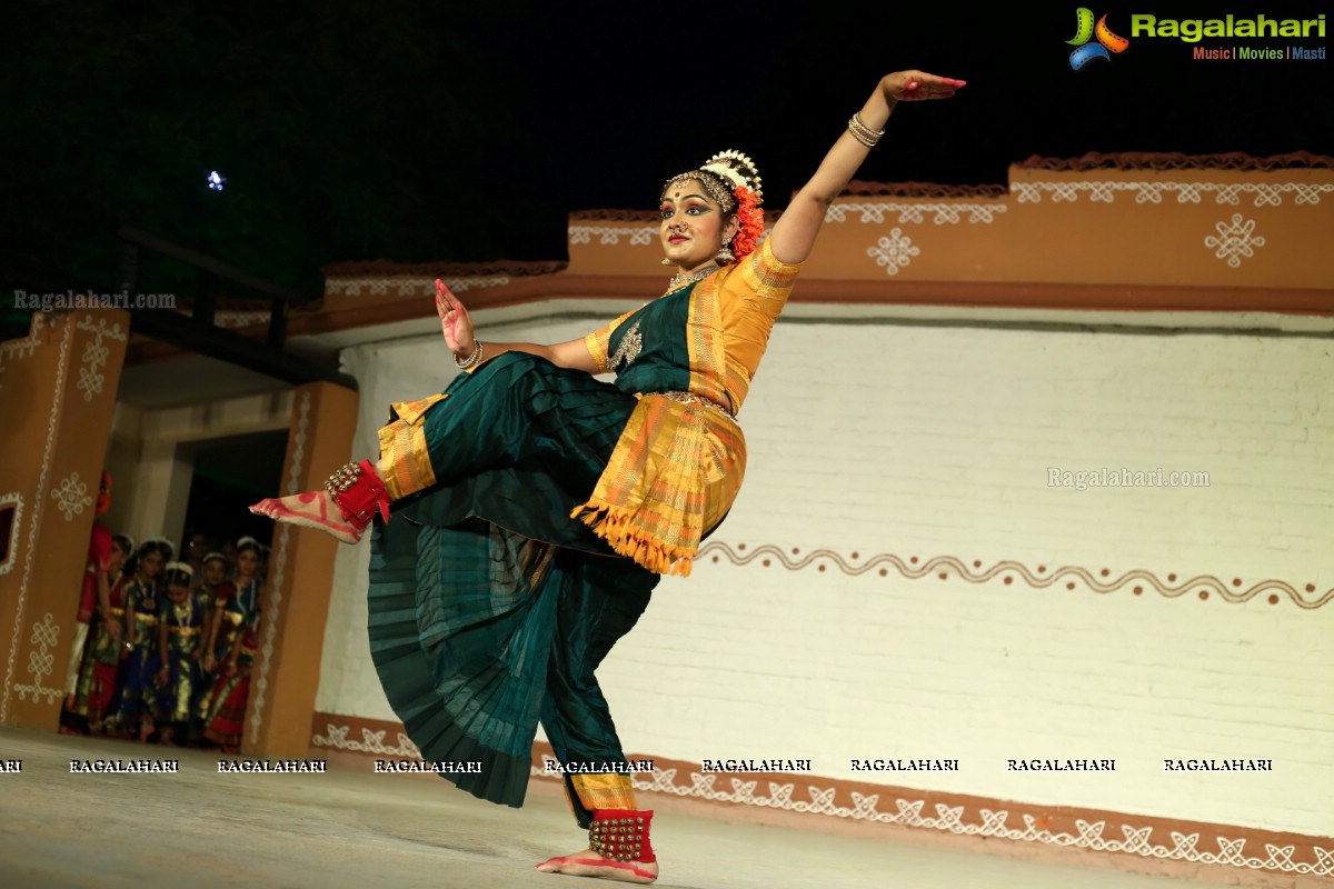 Kuchipudi Dance Recital of Chinamayi Mungara at Shilparamam, Hyderabad