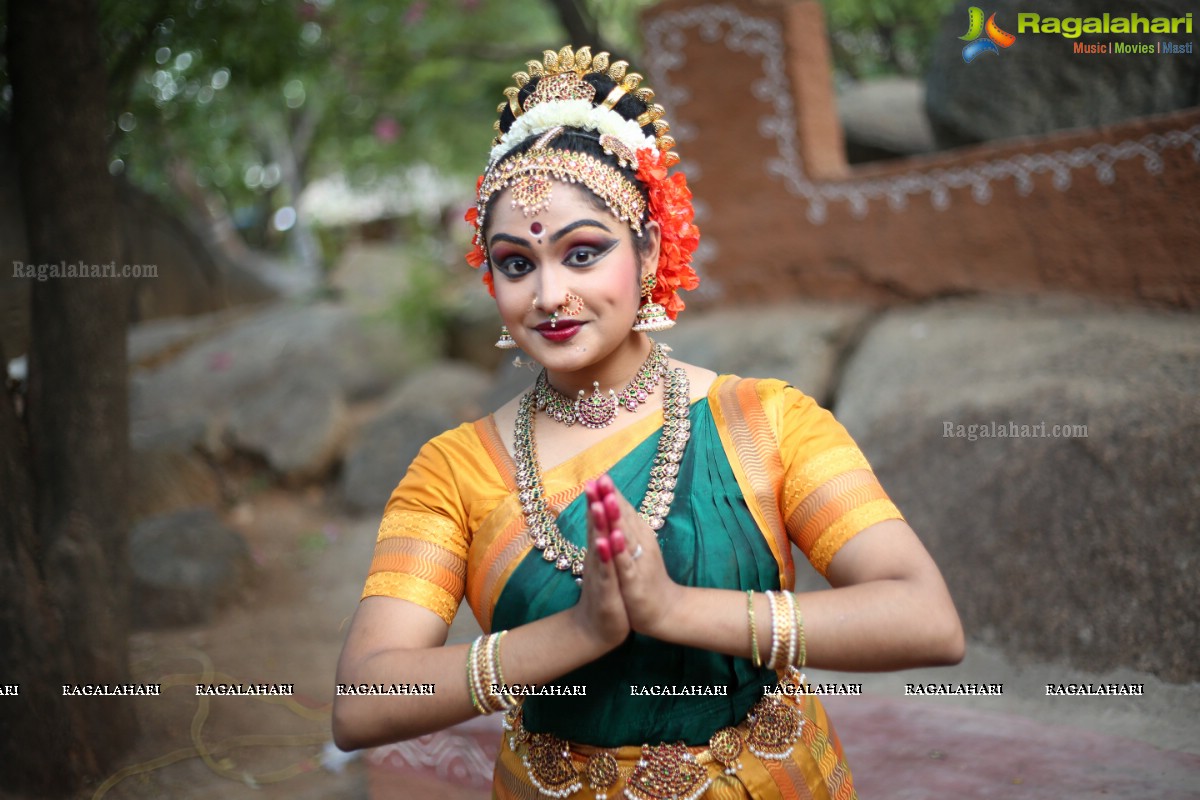 Kuchipudi Dance Recital of Chinamayi Mungara at Shilparamam, Hyderabad