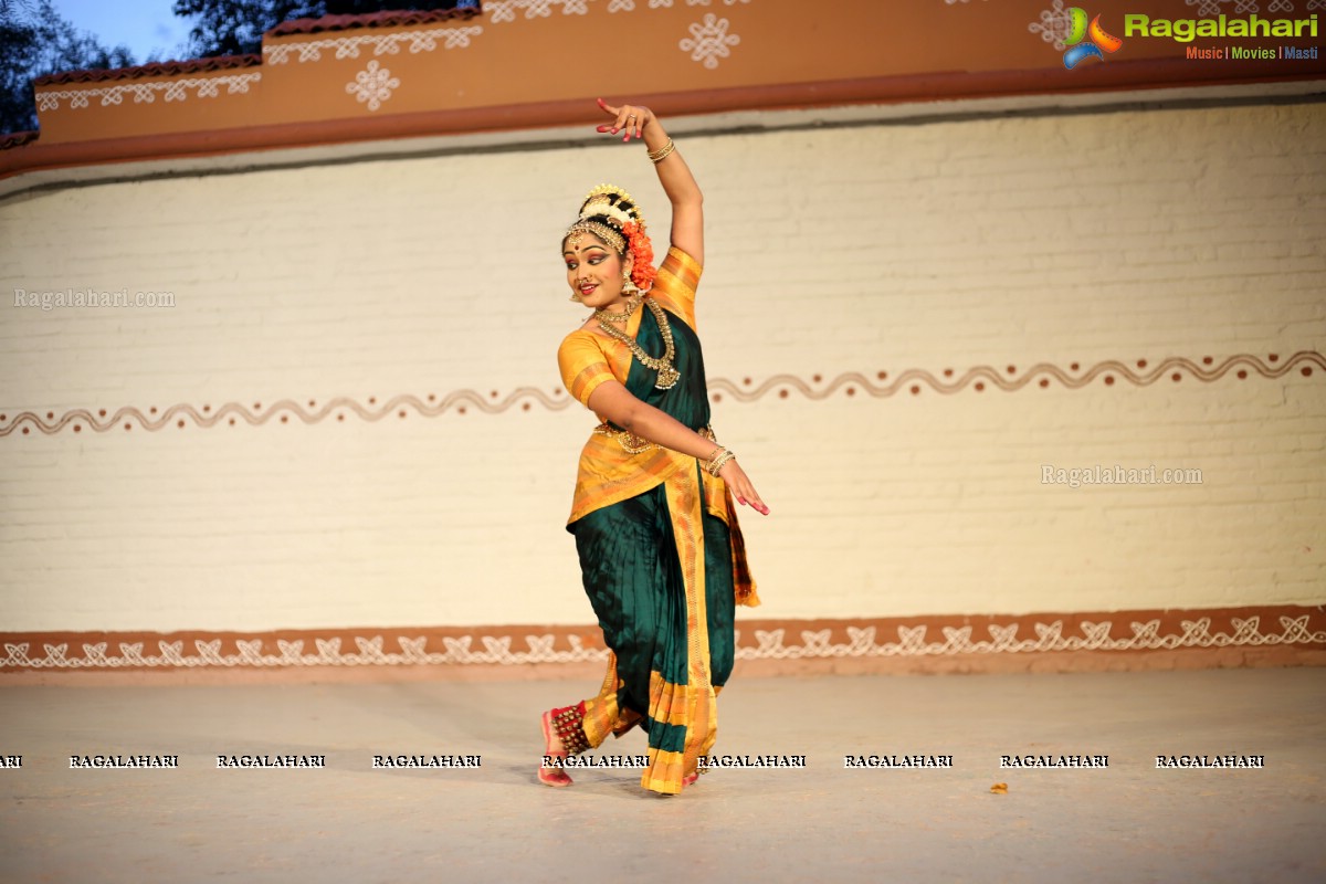 Kuchipudi Dance Recital of Chinamayi Mungara at Shilparamam, Hyderabad