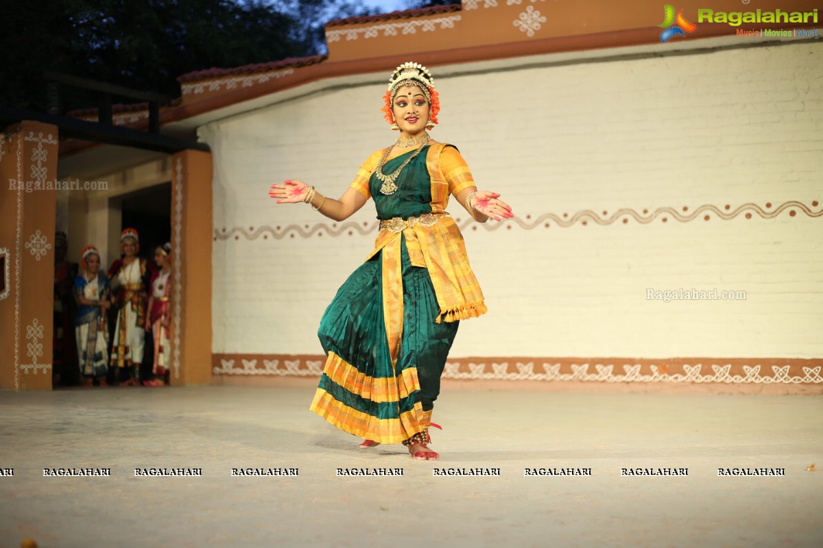 Kuchipudi Dance Recital of Chinamayi Mungara at Shilparamam, Hyderabad