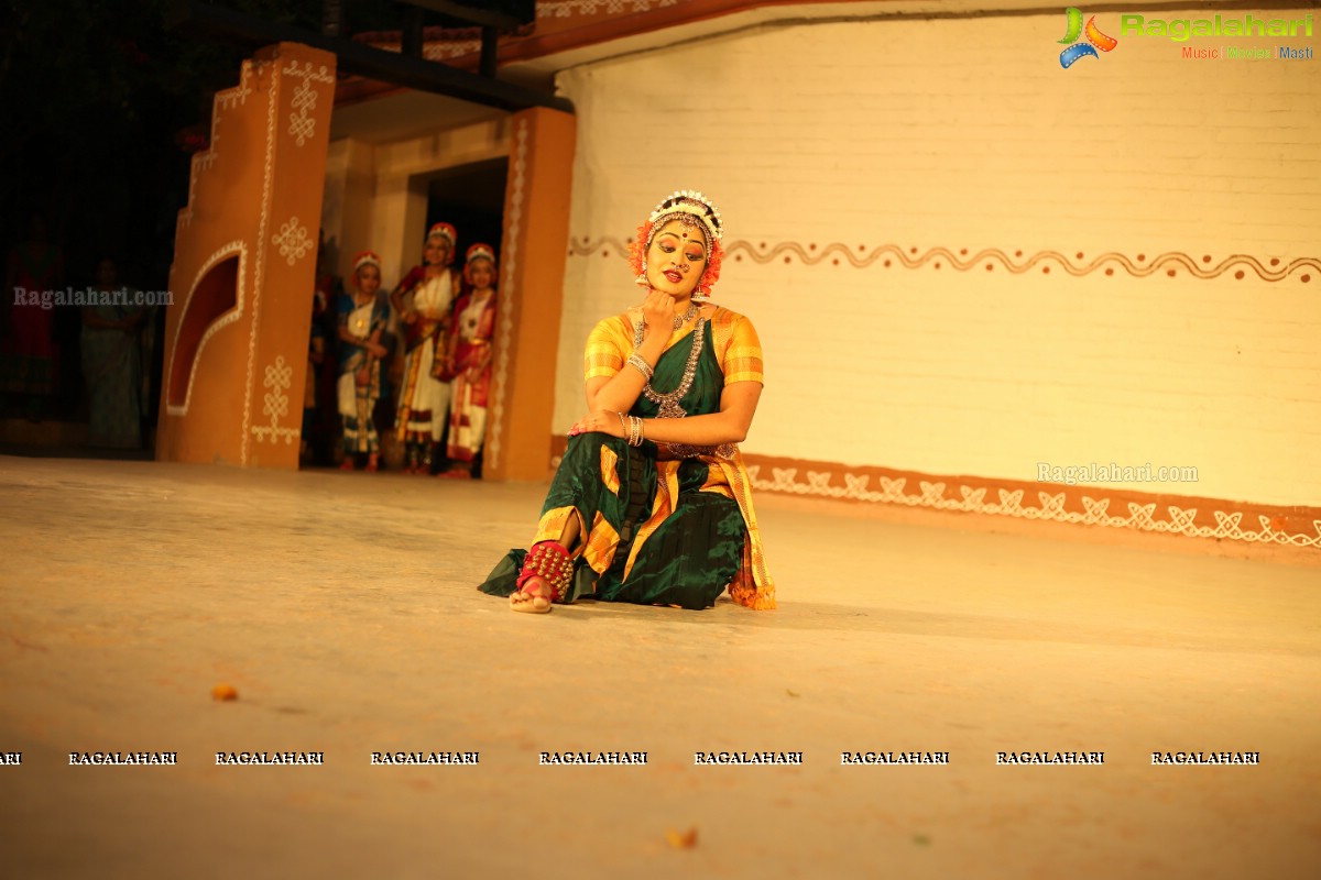 Kuchipudi Dance Recital of Chinamayi Mungara at Shilparamam, Hyderabad