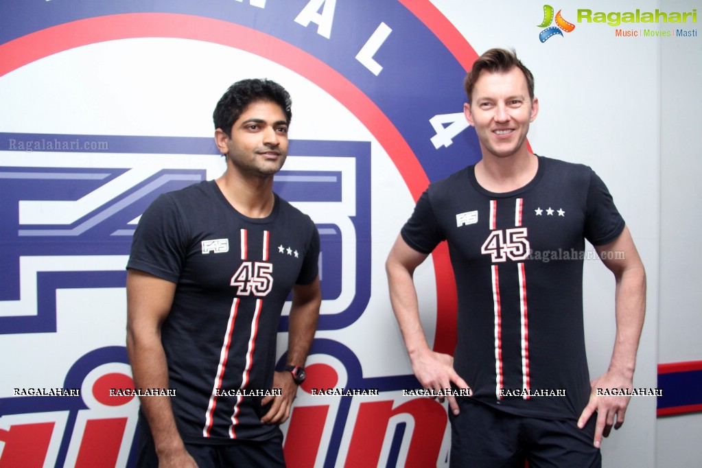 F45 Press Meet with Bret Lee, Hyderabad