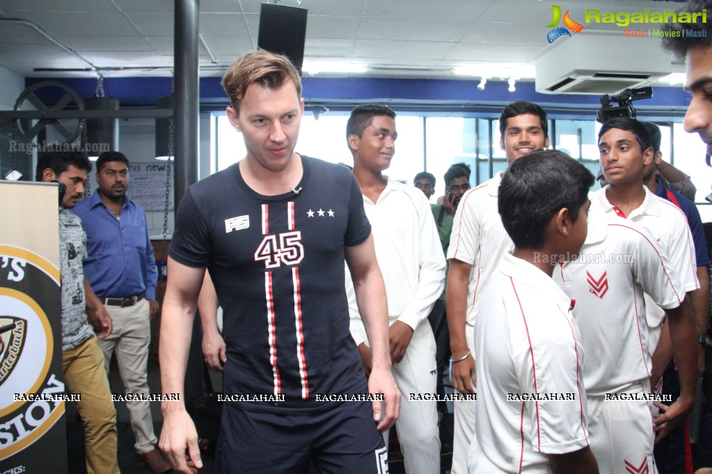 F45 Press Meet with Bret Lee, Hyderabad