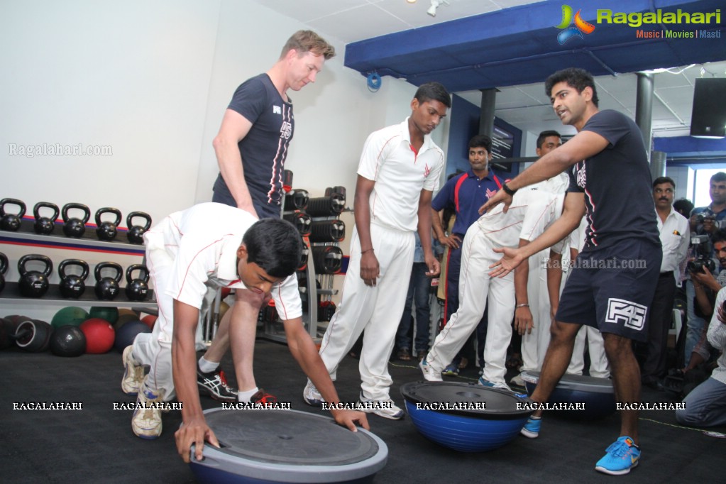 F45 Press Meet with Bret Lee, Hyderabad