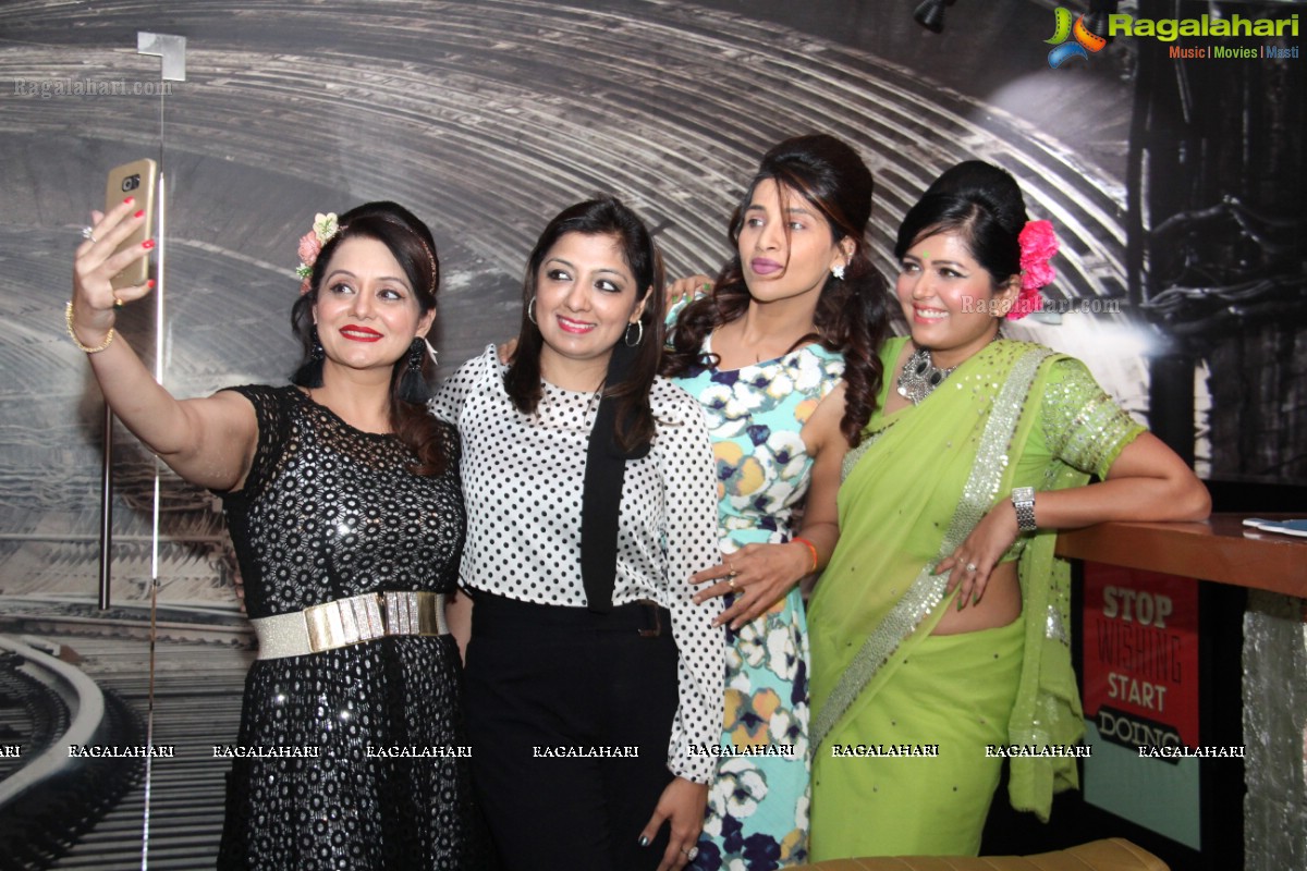 Femmis 60's Beauties Theme Party at The Bakkyard Hitech City, Hyderabad